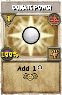 Wizard101 Balance spell card: Donate Power, Spell ID 7060