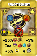Wizard101 Star spell card: Chastisement, Spell ID 7088
