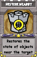 Wizard101 School 16 spell card: Restore Nearby, Spell ID 7218