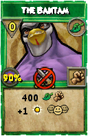 Wizard101 Life spell card: The Bantam, Spell ID 7256