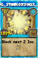 Wizard101 Ice spell card: BG_StunBlockSingle_0, Spell ID 7262