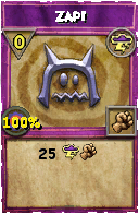 Wizard101 Storm spell card: Zap!, Spell ID 7301