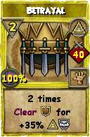 Wizard101 Myth spell card: Betrayal, Spell ID 7317