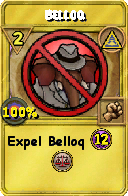 Wizard101 Myth spell card: Belloq, Spell ID 7365