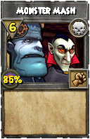 Wizard101 Death spell card: Monster Mash, Spell ID 7407