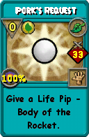 Wizard101 Life spell card: Pork's Request, Spell ID 7510