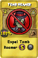 Wizard101 Myth spell card: Tomb Roamer, Spell ID 7534