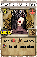 Wizard101 Balance spell card: Balance Morganthe Attack, Spell ID 7576