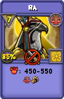Wizard101 Balance spell card: Ra, Spell ID 7579