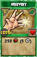 Wizard101 Life spell card: Recovery, Spell ID 7620