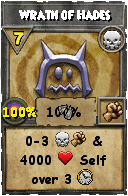 Wizard101 Death spell card: Wrath of Hades, Spell ID 7629