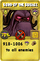 Wizard101 Storm spell card: Lord of the Squall, Spell ID 7633