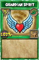 Wizard101 Life spell card: Guardian Spirit, Spell ID 7645