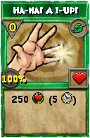 Wizard101 Life spell card: Ha-ha! A 1-Up!, Spell ID 7687
