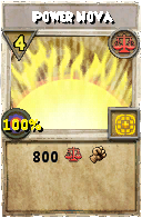 Wizard101 Balance spell card: Power Nova, Spell ID 7720