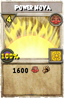 Wizard101 Balance spell card: Power Nova, Spell ID 7768