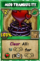 Wizard101 Life spell card: Mob Tranquility, Spell ID 7789