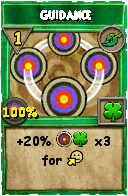 Wizard101 Life spell card: Guidance, Spell ID 7800