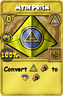 Wizard101 Myth spell card: Myth Prism, Spell ID 7840
