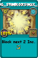Wizard101 Ice spell card: BG_StunBlockSingle_0, Spell ID 7265