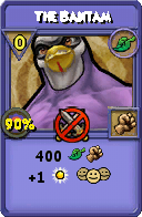 Wizard101 Life spell card: The Bantam, Spell ID 7259