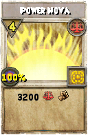 Wizard101 Balance spell card: Power Nova, Spell ID 8007