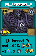 Wizard101 Shadow spell card: BG_Intercept_0, Spell ID 8033