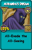 Wizard101 Storm spell card: Miranda's Dream, Spell ID 8036