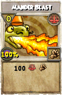Wizard101 Balance spell card: Mander Blast, Spell ID 8186