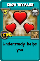 Wizard101 Death spell card: Show thy face!, Spell ID 8260