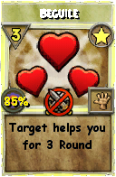 Wizard101 Star spell card: Beguile, Spell ID 8270