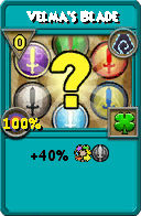 Wizard101 Shadow spell card: Velma's Blade, Spell ID 8292