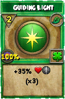 Wizard101 Life spell card: Guiding Light, Spell ID 8449