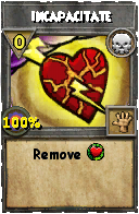 Wizard101 Death spell card: Incapacitate, Spell ID 8451