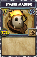 Wizard101 Shadow spell card: S'More Machine, Spell ID 8538