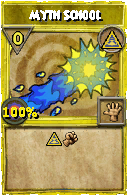 Wizard101 Myth spell card: Myth School, Spell ID 8721