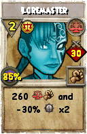 Wizard101 Balance spell card: Loremaster, Spell ID 8768