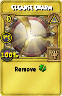 Wizard101 Myth spell card: Cleanse Charm, Spell ID 8773