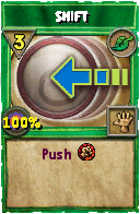 Wizard101 Life spell card: Shift, Spell ID 8822