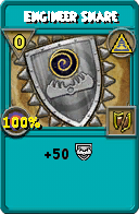 Wizard101 Myth spell card: Engineer Snare, Spell ID 8937