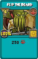 Wizard101 Balance spell card: Flip the Board, Spell ID 8947