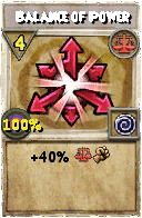 Wizard101 Balance spell card: Balance of Power, Spell ID 8985