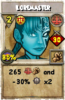 Wizard101 Balance spell card: Loremaster, Spell ID 8770