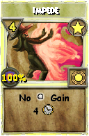 Wizard101 Star spell card: Impede, Spell ID 8088