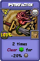 Wizard101 Death spell card: Putrefaction, Spell ID 8241