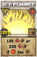 Wizard101 Balance spell card: Sci-Fi Rigamarole!, Spell ID 9007