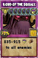 Wizard101 Storm spell card: Lord of the Squall, Spell ID 9036
