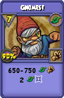 Wizard101 Life spell card: Gnomes!, Spell ID 9069