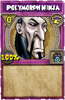 Wizard101 Storm spell card: Polymorph Ninja, Spell ID 9173
