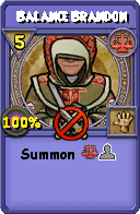 Wizard101 Balance spell card: Balance Brandon, Spell ID 9260